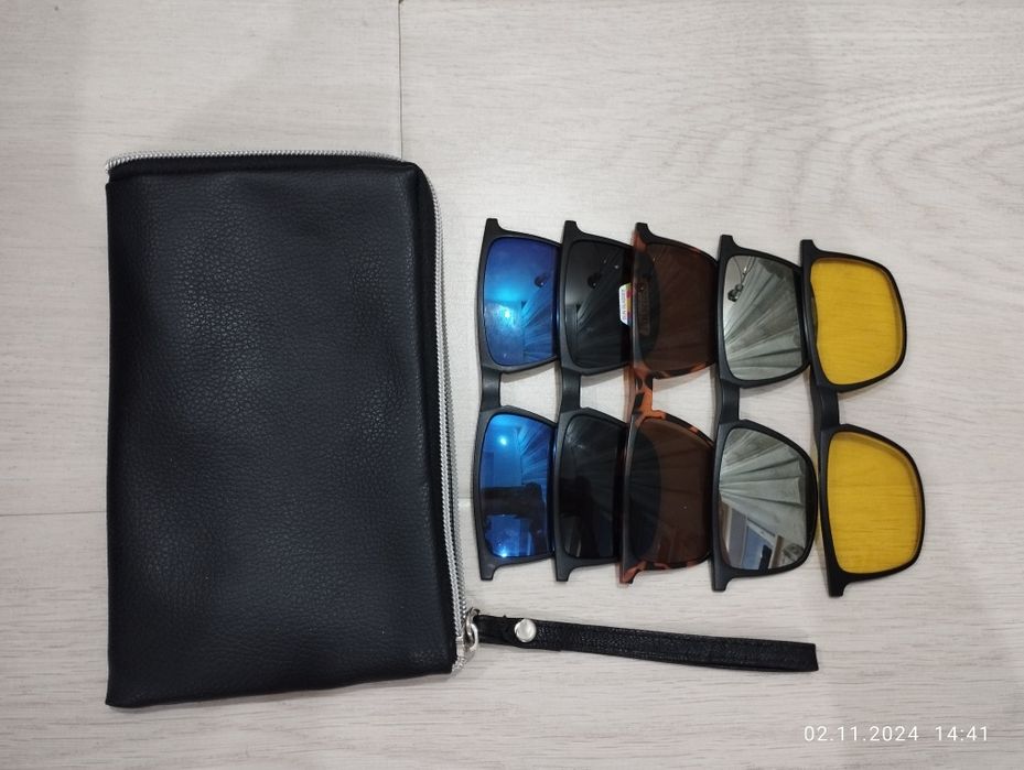 Сменные линзы для очков, магнитных очков , чехлы