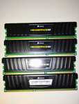 Corsair Vengeance LP RAM 16GB: 4x4gb kit  1600Mhz DDR3