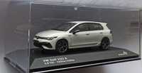 Macheta Volkswagen Golf 8 VIII R 2.0 TSi 2021 alb - Solido 1/43 VW