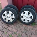Cauciucuri  205/60R16- 4 vara+ 4 iarna cu janta- Renault-