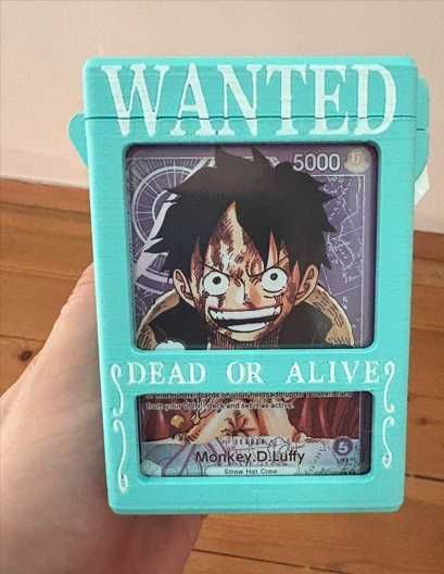 Кутии за карти Yu gi oh, One Piece 3д модели. 3д услуги
