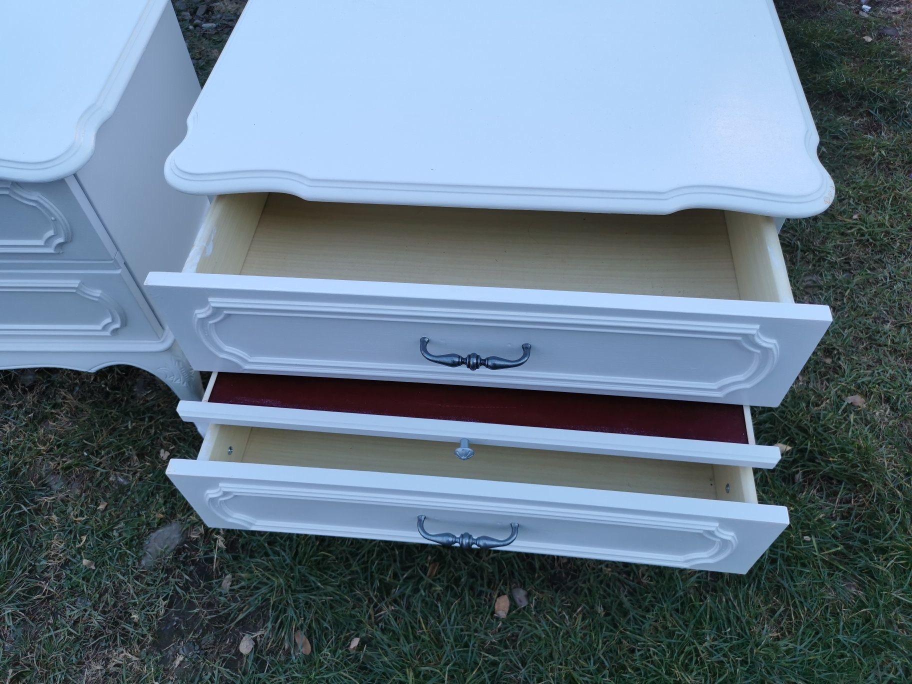 Set Comoda si Noptiere - Mobilier Lemn Masiv - Mobila Germania