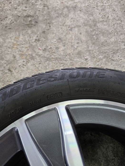 4 Броя 225/50/17 Bridgestone 2x8mm 2x6mm RunFlat 1x24 1x20 2x18dot