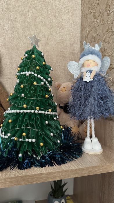 Поделка в школу в садик елка новый год