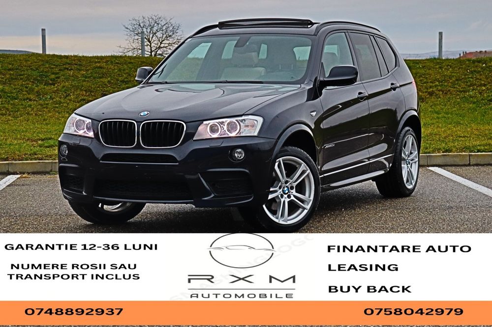 Bmw X3 X-Drive!M Pachet int/ext!Panoramic!Rate!Garanție!