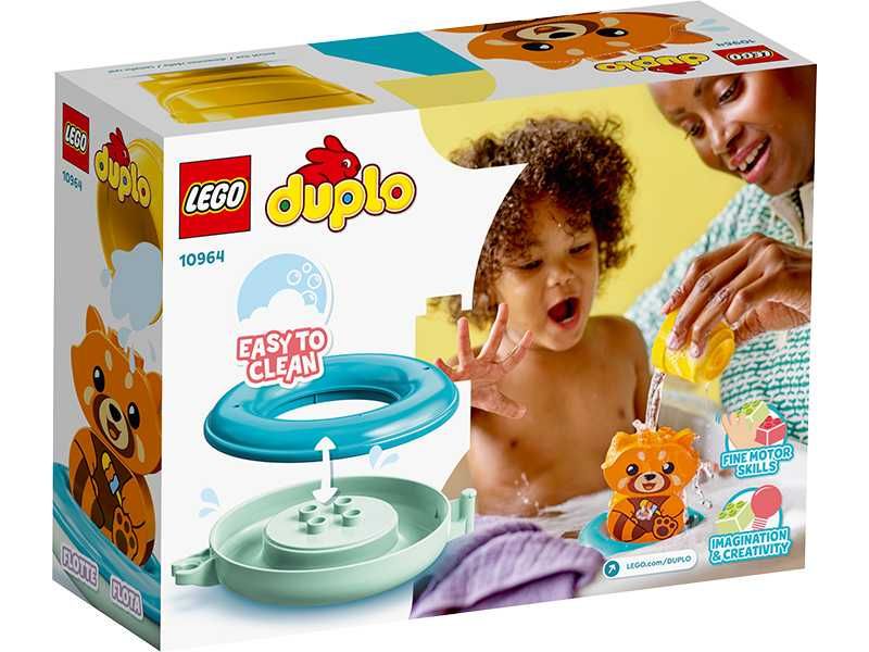 НОВИ! LEGO® DUPLO® 10964 Забавления в банята: плаваща червена панда