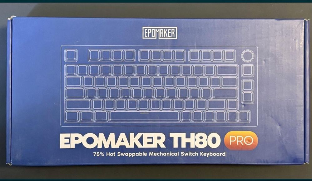 Tastatura mecanica Wireless Epomaker TH80 Pro Noua Transport Inclus