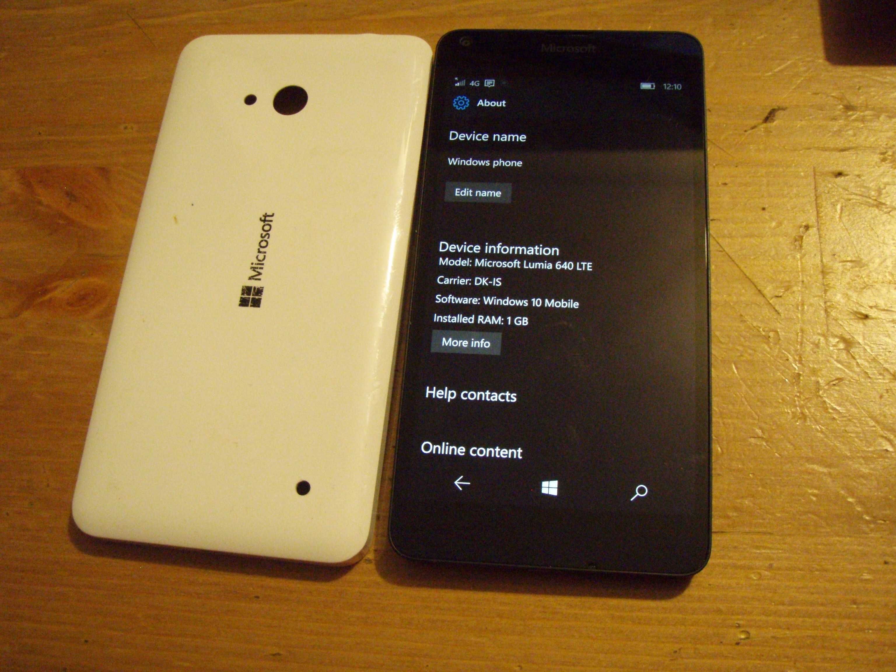 Microsoft Lumia 640 LTE RM-1072, functional in orice retea