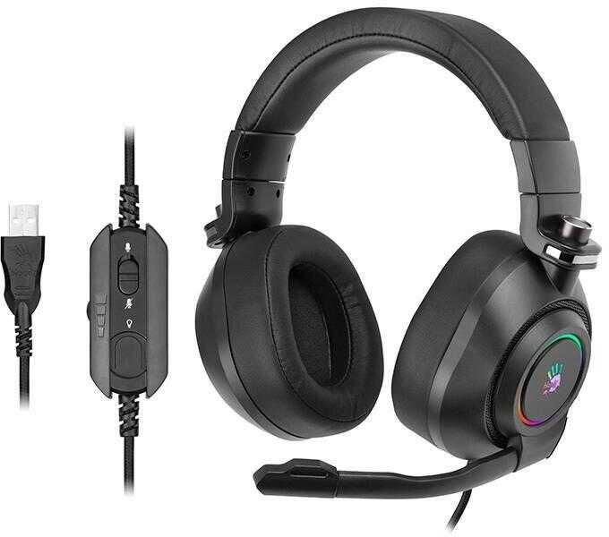 Casti A4Tech Bloody G580, Virtual 7.1 Surround sound, noi, sigilate