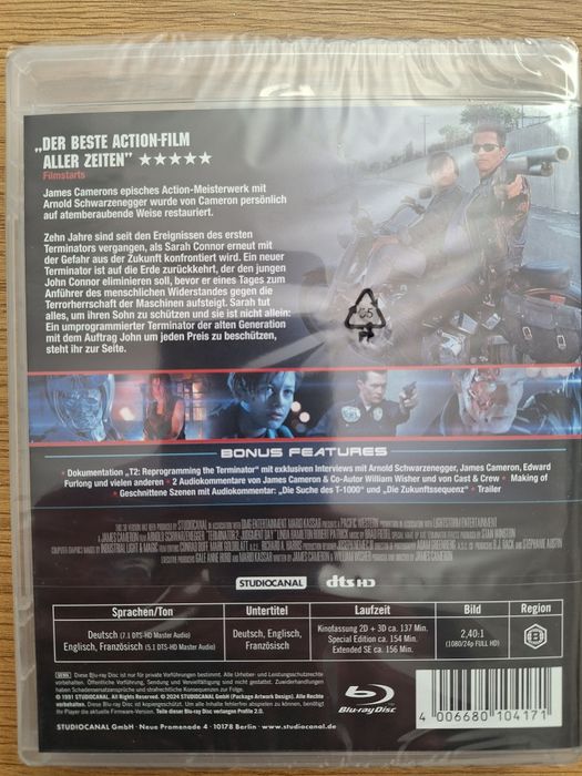 Чисто нови блу рей колекции Rocky 1-6, Robert Langdon -3 movie и Termi