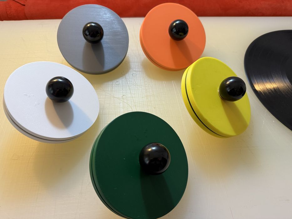 Presa / dispozitiv spalat disc vinyl pickup ( printata 3D )