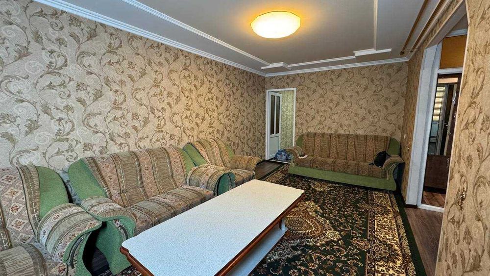 Фрунзиски Макро супермаркет 1қаватда 2хонали квартира сотилади ID:1442