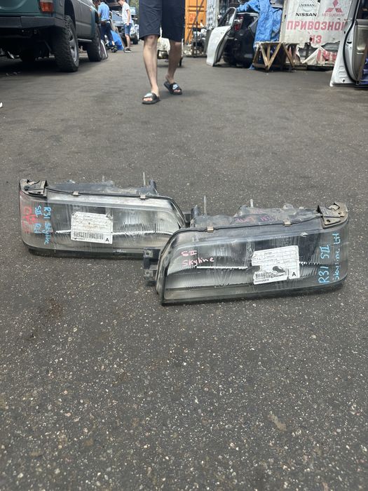Фары на Nissan Skyline R31