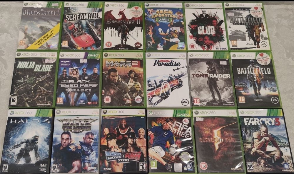Xbox360-Игри/Всяка по 15 лева/