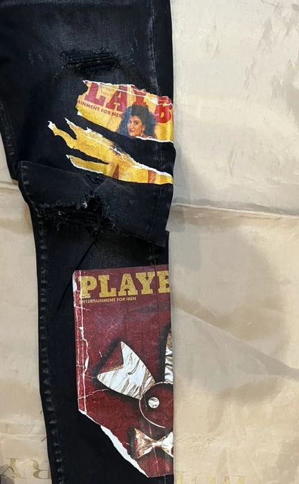 Blugi amiri x playboy kay flock L