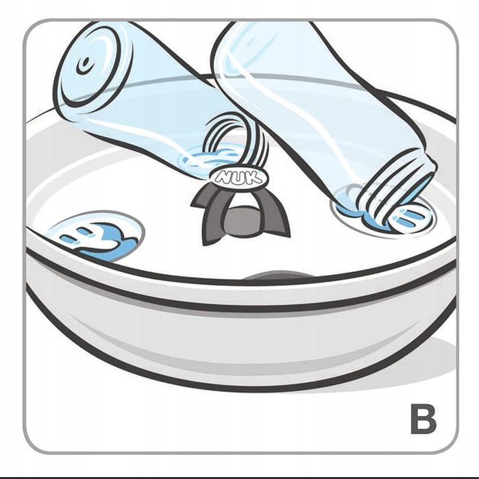 NUK sterilizator Biberoane pentru cuptorul cu microunde