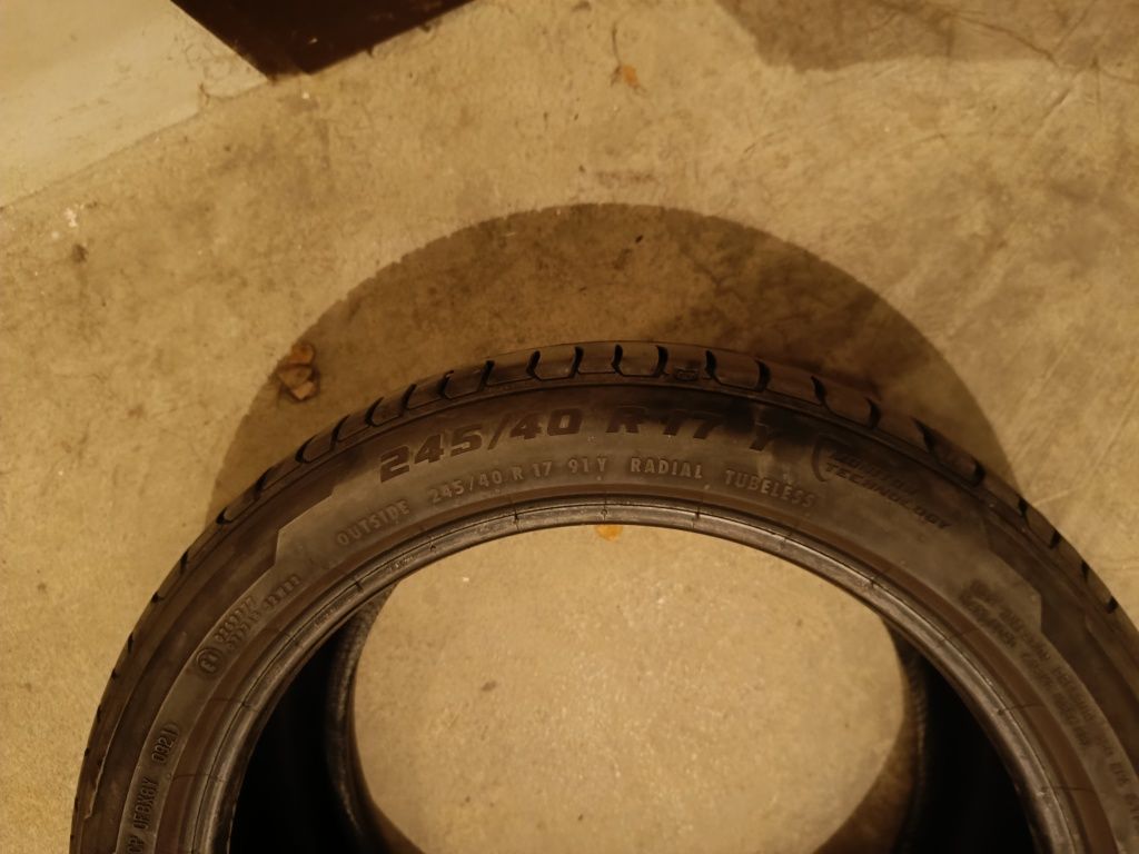 1 Гума General Altimax one s  с Борд 245/40/R17