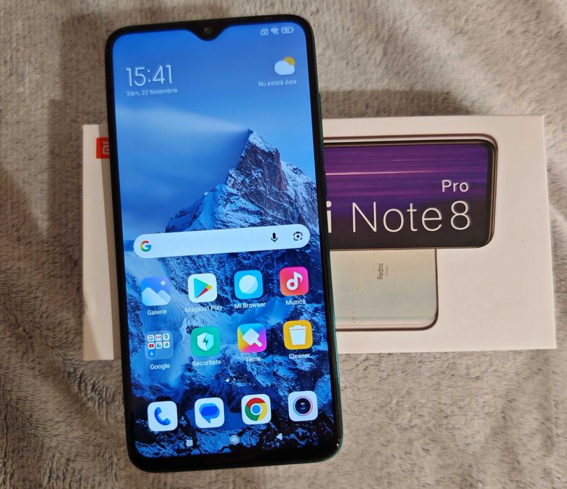 Xiaomi Redmi Note 8 Pro,Dual Sim,64 Gb Stocare,6 Gb Ram,verde smarald