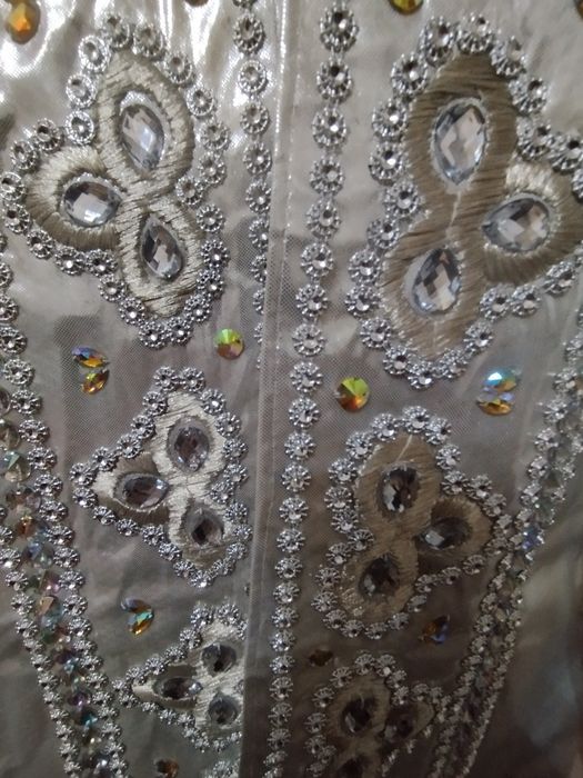 Детский праздничный халат ручной работа. Зар чўпон, Zar chopon.