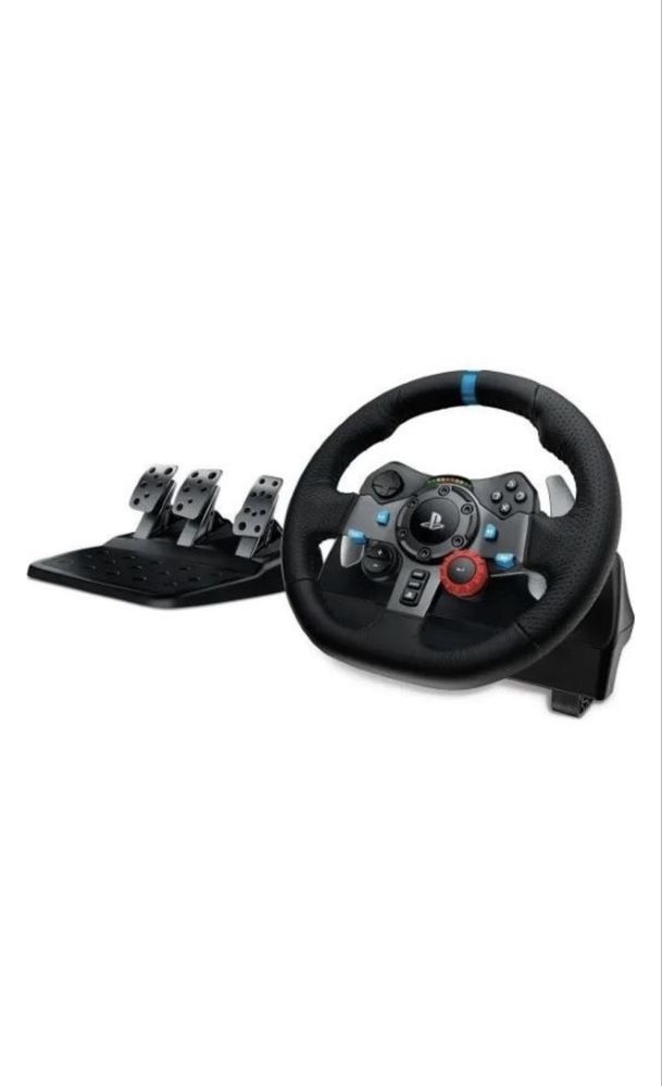 Игровой руль Logitech G29 (для приставок и компьютеров)