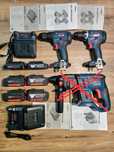 Scule Bosch 18V noi acumulatori gama profesionala