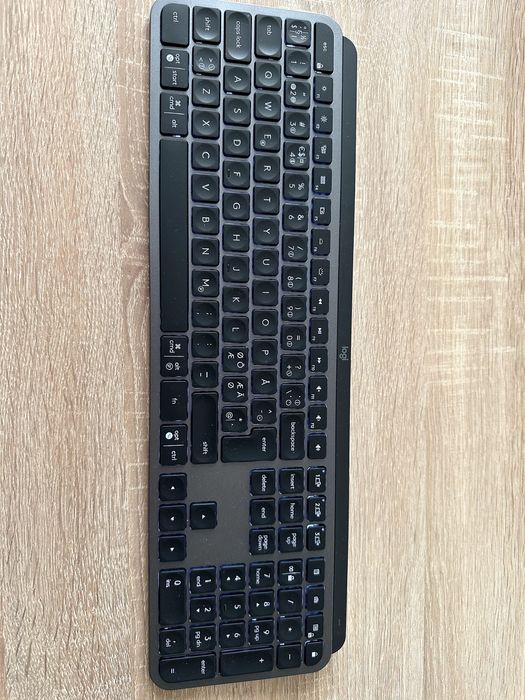 Tastatura  Logitech MX Keys, Bluetooth, Layout Nordic , Space Grey