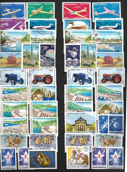 Invatare filatelie si relaxare super clasor cu timbre superbe