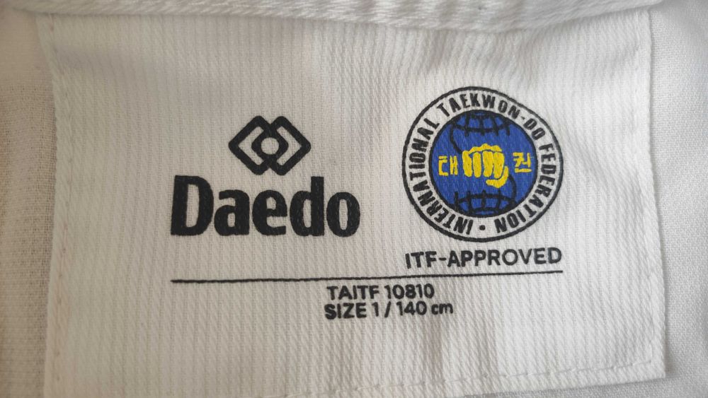 Добок / Екип за Таекуондо Daedo ITF approved 110cm & 140cm