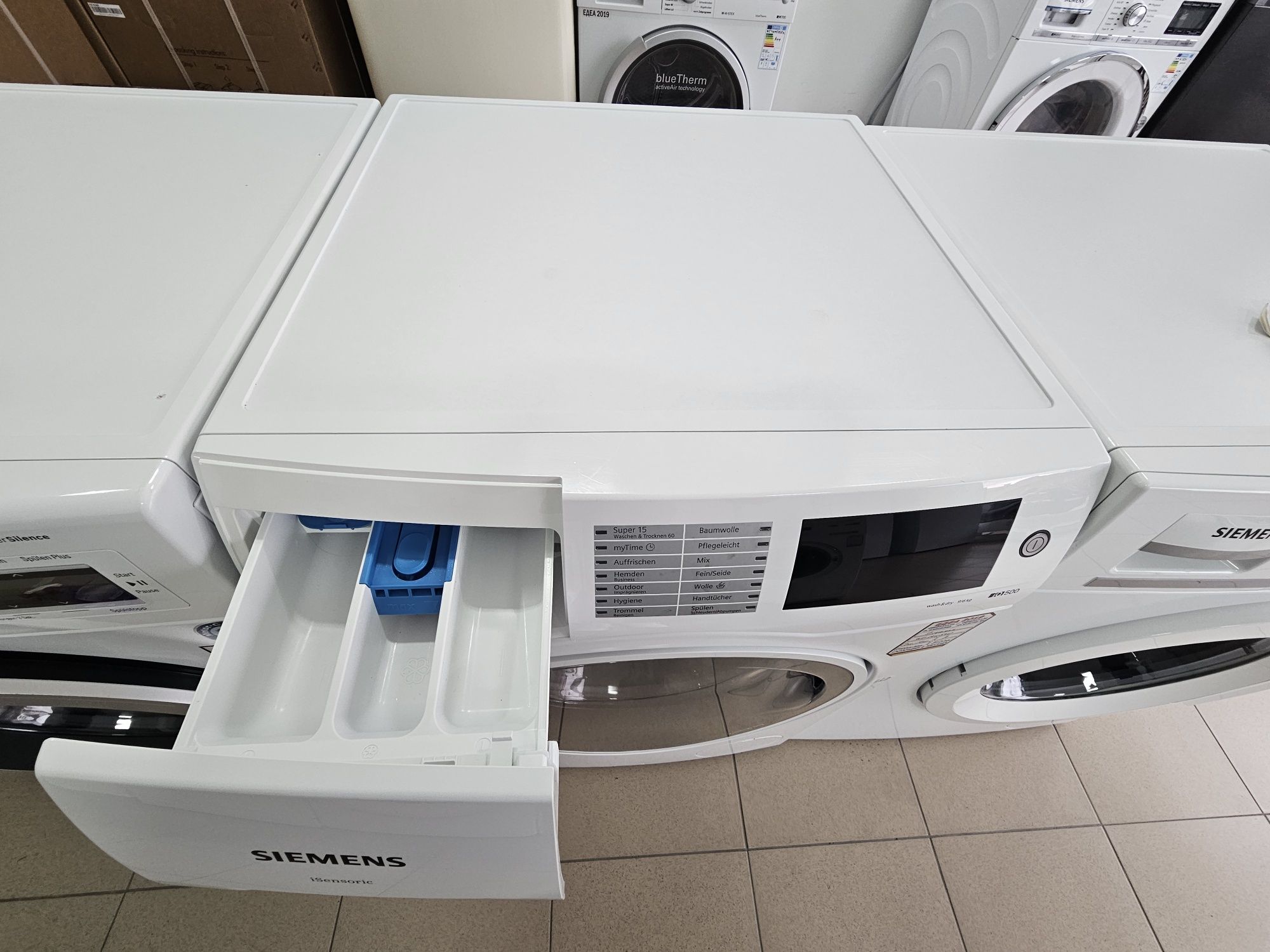 Комбинирана пералня със сушилня SIEMENS iQ500