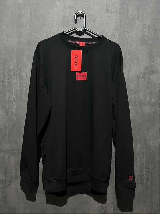 Bluza cu maneca Hugo Boss