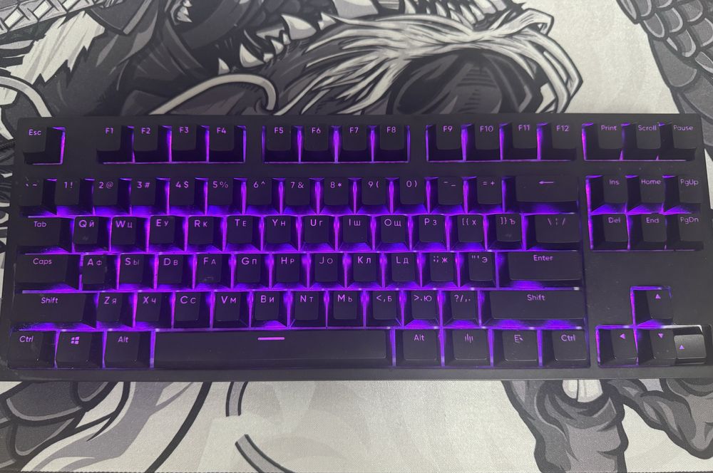 механическая игровая клавиатура red square keyrox tkl yellow