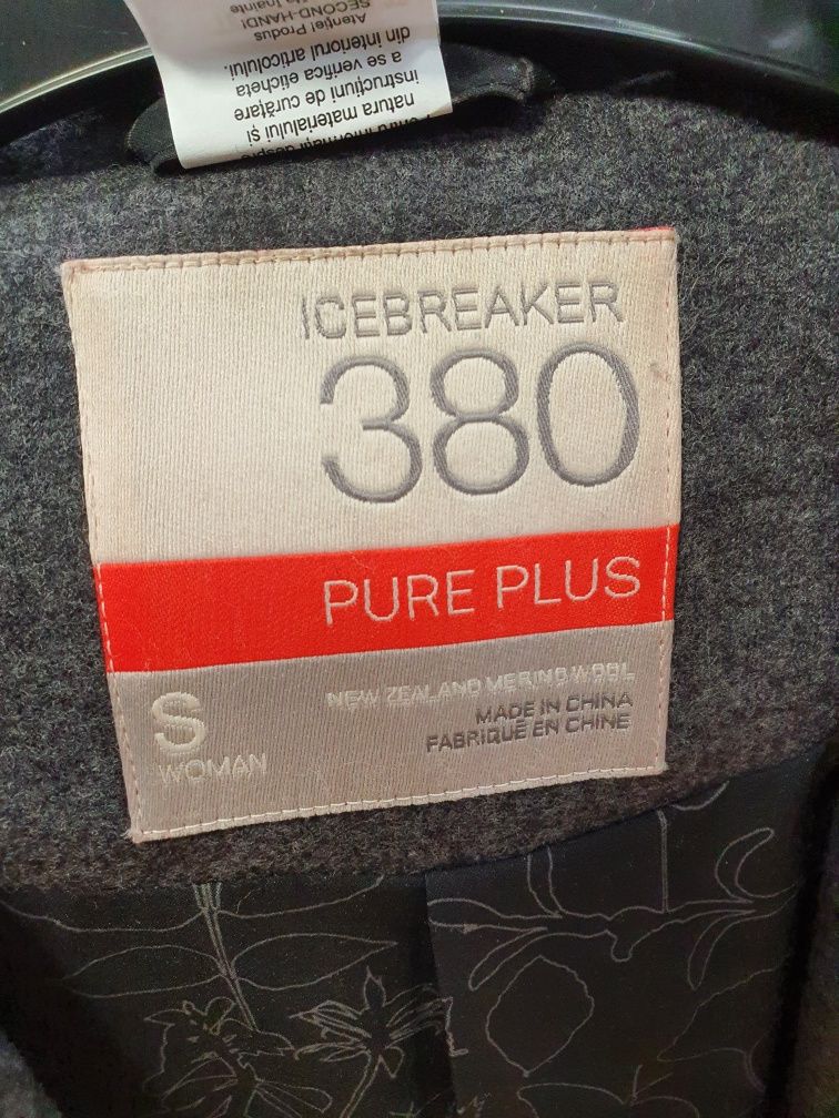 Palton Icebreaker Merino 380 dama S , cod RA 11