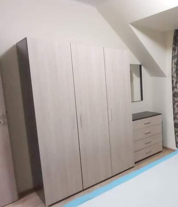 Гардероб венге и дъб сонома