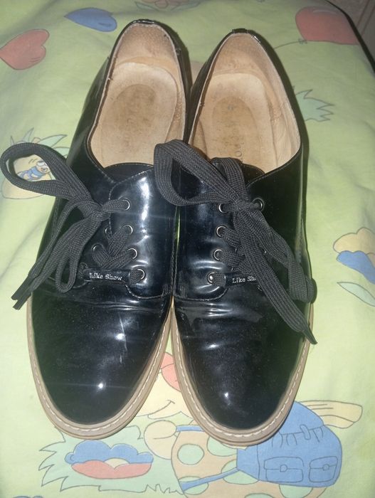 Черные макасины женские