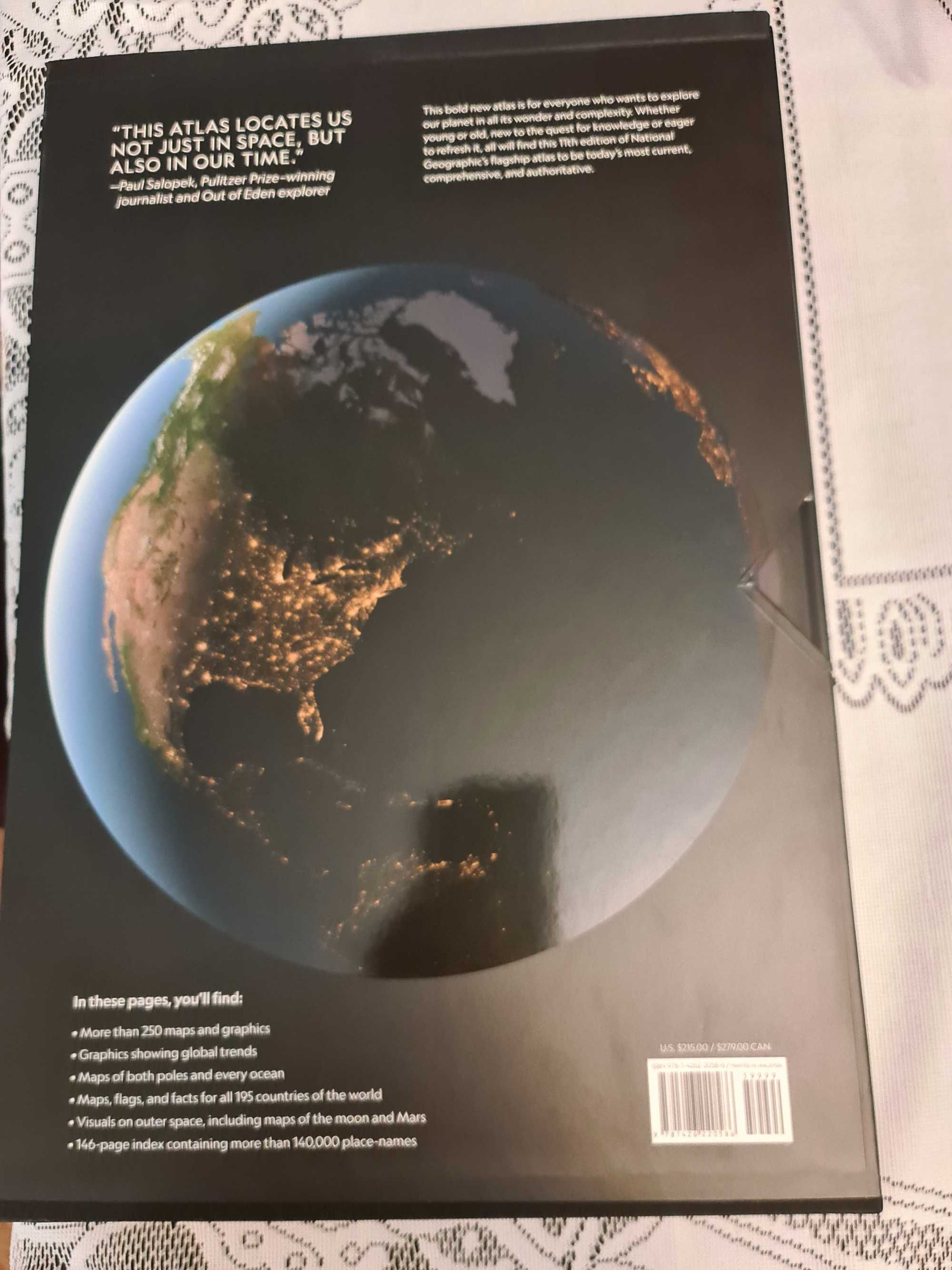 Atlas National Geografic/World Atlas Național Geographic 11 edițion.