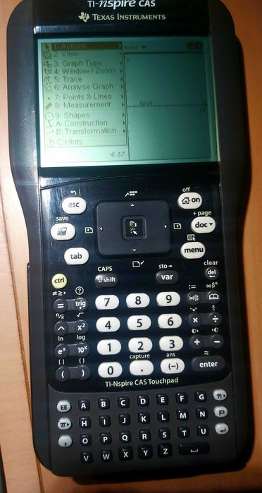 Calculator Grafic TI-Nspire CAS Touchpad - Perfect Funcțional