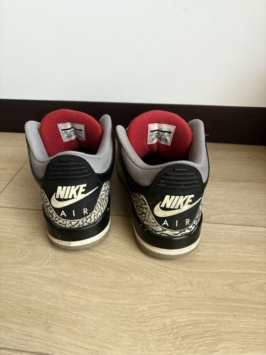 Jordan retro 3 black cement
