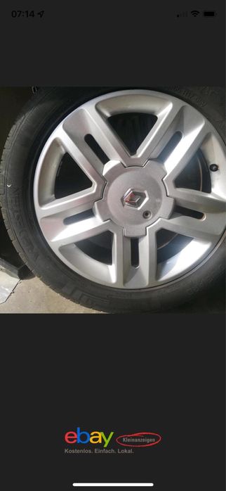 Renault 17 zoll roti vara aliaj