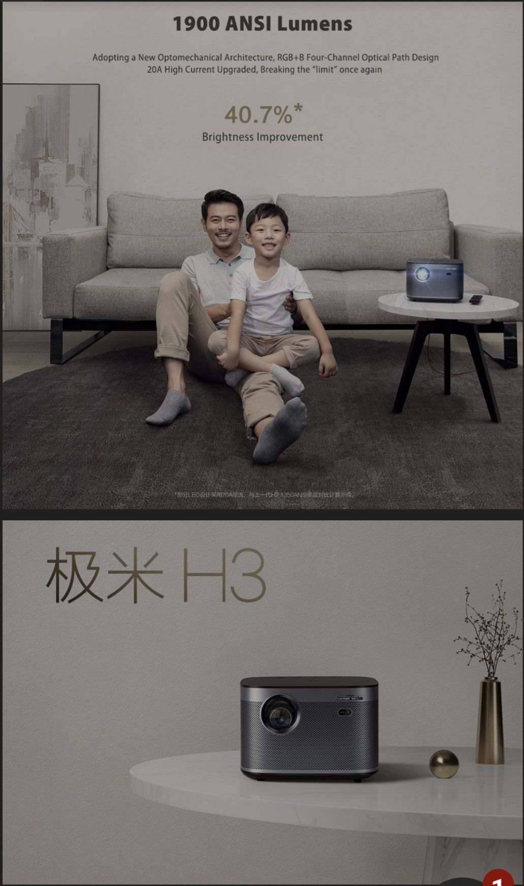Проектор XGIMI H3