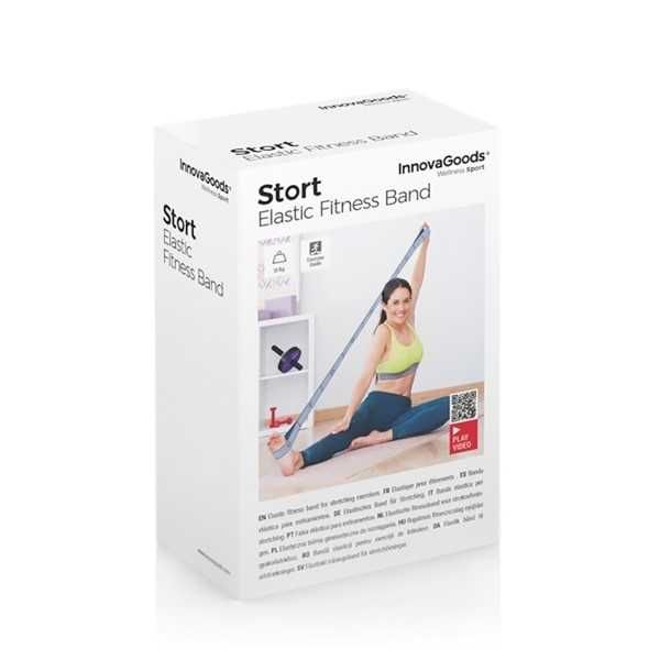 Banda elastica pentru fitness Stort Innovagoods, cu ghid de exercitii