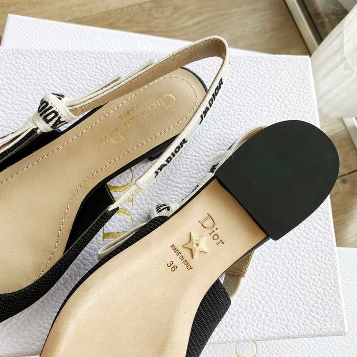 Sandale Christian Dior J'Adior flat, marimi 38,39, pantofi Premium