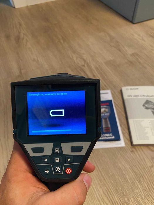Термодетектор BOSCH Professional GIS 1000 C, (не е използвано)