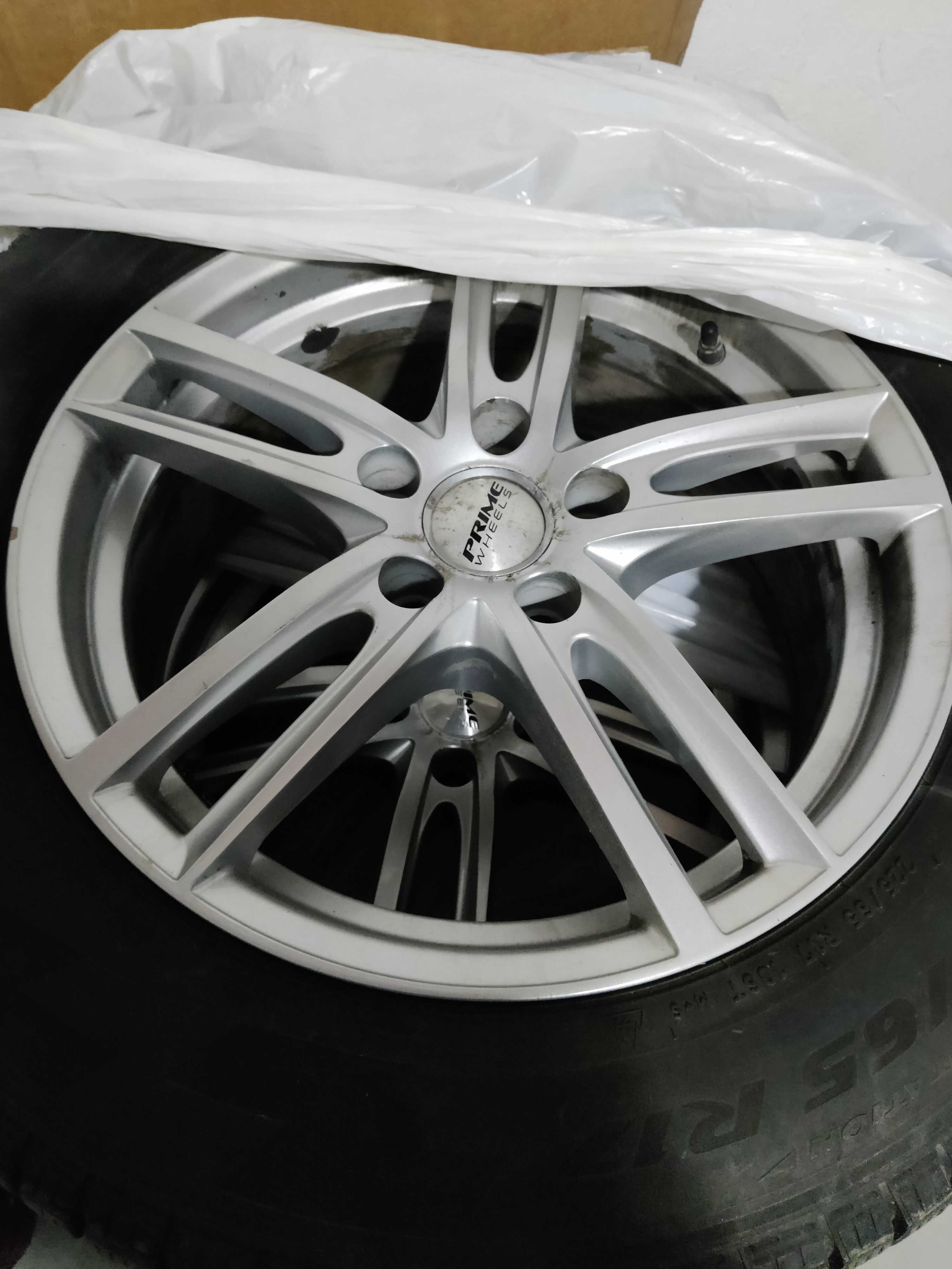 Set Jante Prime Wheels, 17 cu cauciucuri de Iarna Pirelli Ice Zero