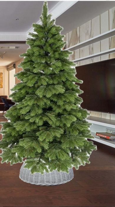 Юбочка для ёлки  из ротанга