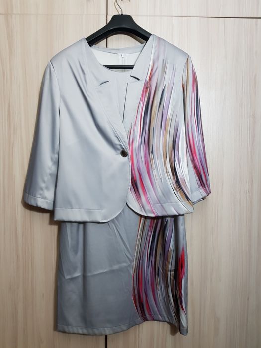 Празничен сет рокля и сако