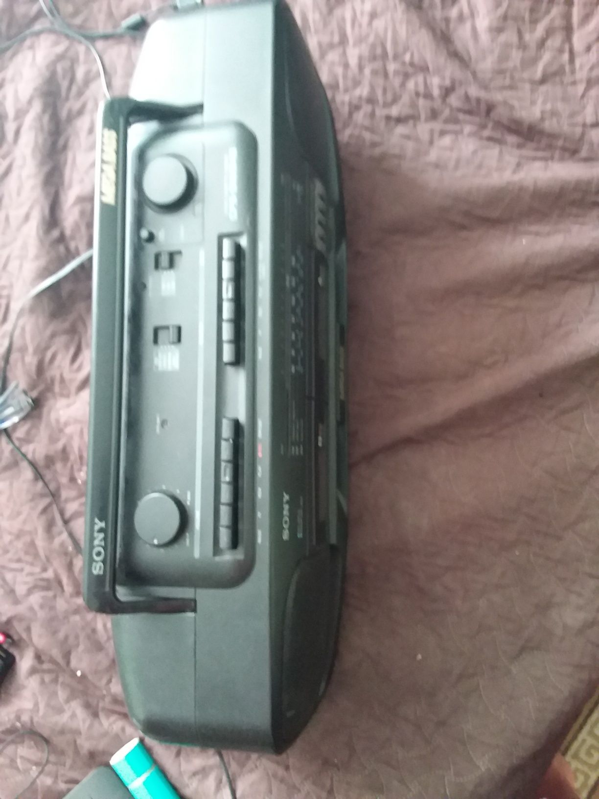 radio ccasetofon sony
