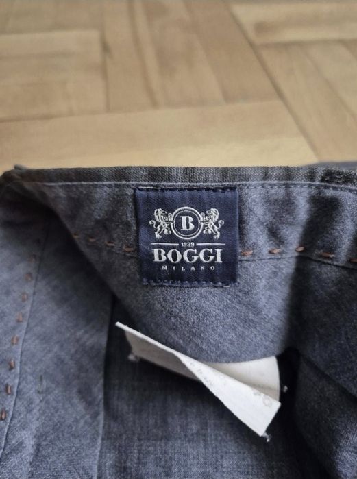 Pantaloni eleganți bărbătești Boggi Italia, Slim Fit - 46