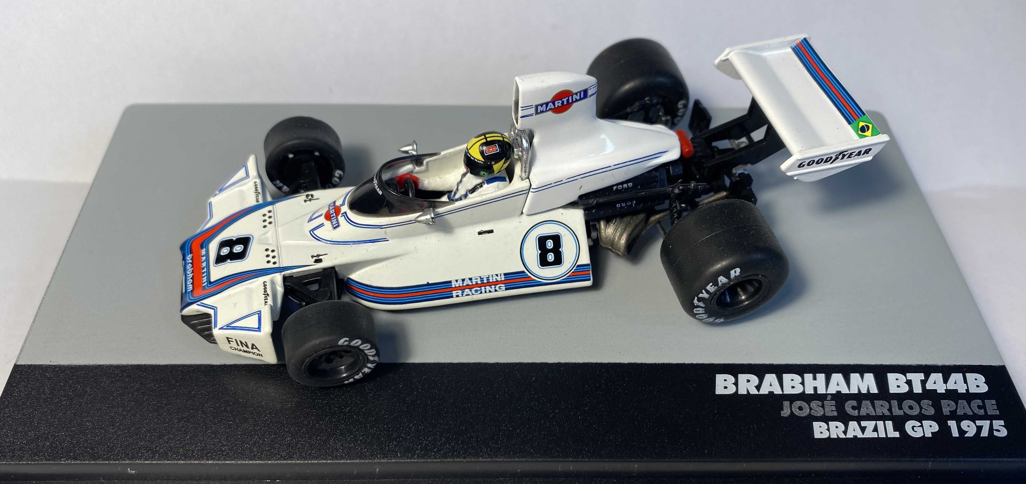 BRABHAM BT44B 1975 Carlos Pace Macheta Formula1 Scara 1:43