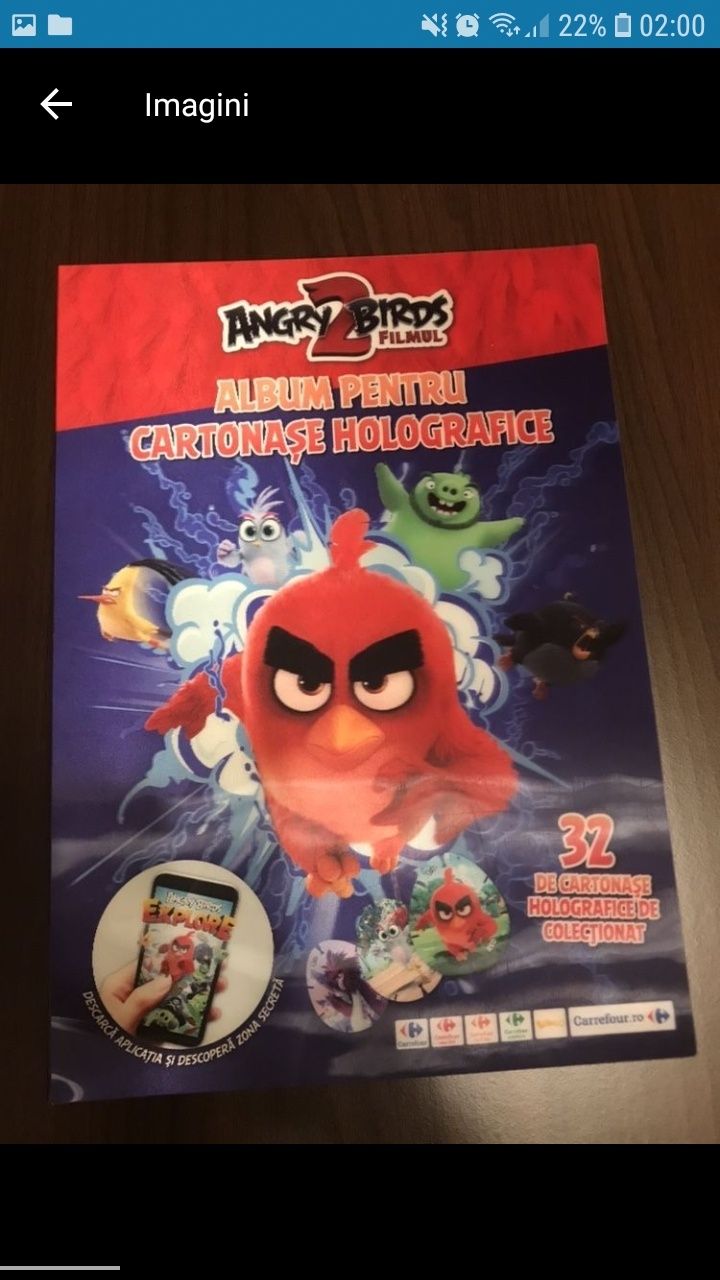 Colectia completa Angry Birds Carrefour