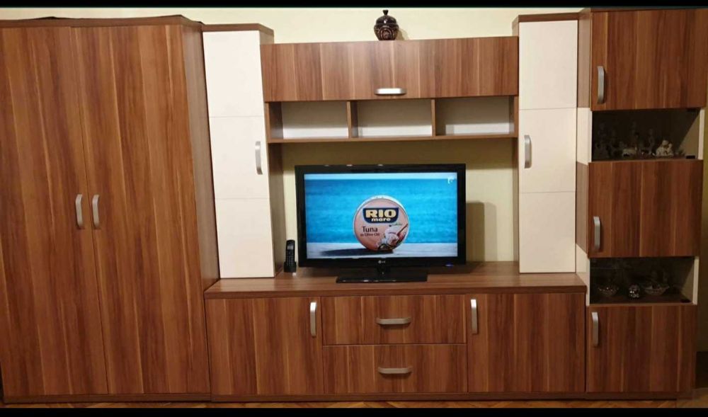 Vand mobila living, bonus o canapea extensibila